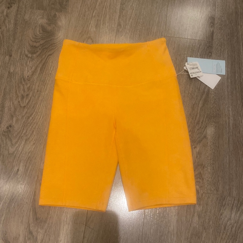 Zella ribbed biker shorts